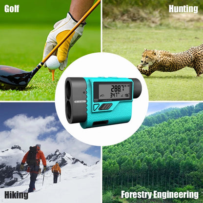 Compact 1200M Laser Distance Meter for Golf and Outdoor