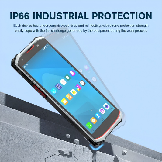 Android 13 Rugged Barcode Scanner PDA 4GB 64GB 2D