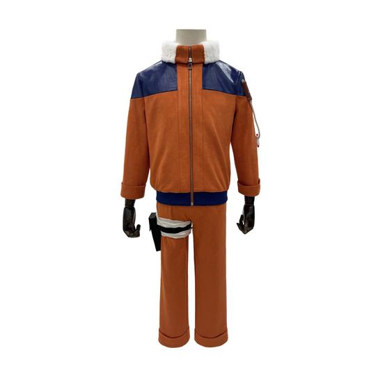 Unisex Anime Cosplay Costume Uzumaki Jacket Pants Convention Wear