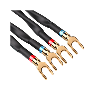 1.5m HiFi OCC Speaker Cable Y Plug to Y Connector