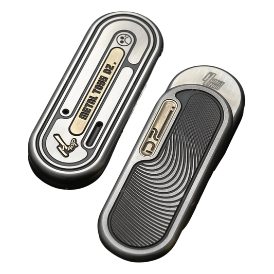 Stainless Steel Mechanical Push Slider EDC Fidget Stress Toy