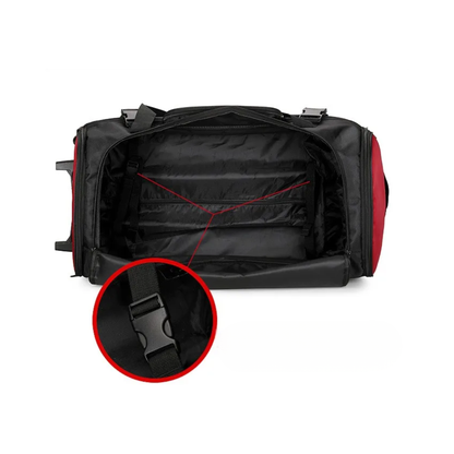 Large Travel Duffel Holds 9–10kg  Black Blue