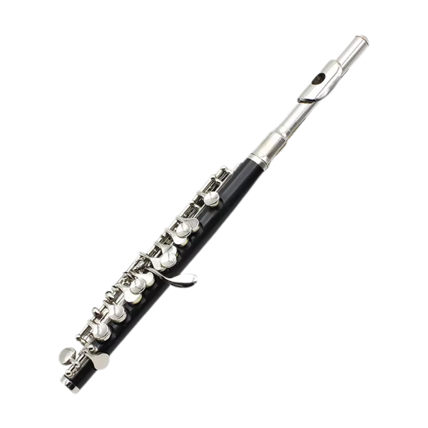 16-Hole Piccolo Flute with Accessories for Music Practice and Performance