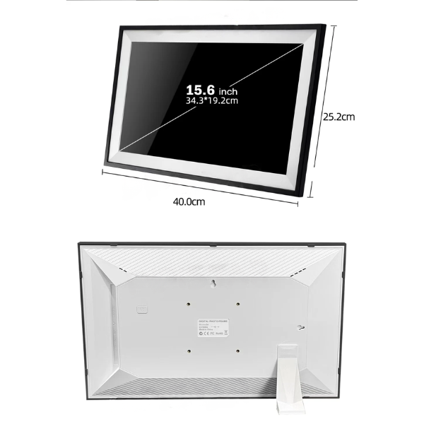 15.6 Inch Touchscreen Digital Calendar Photo Frame