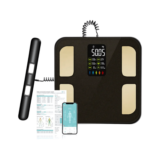 Digital Body Fat Scale with Smart Bioimpedance Tracking