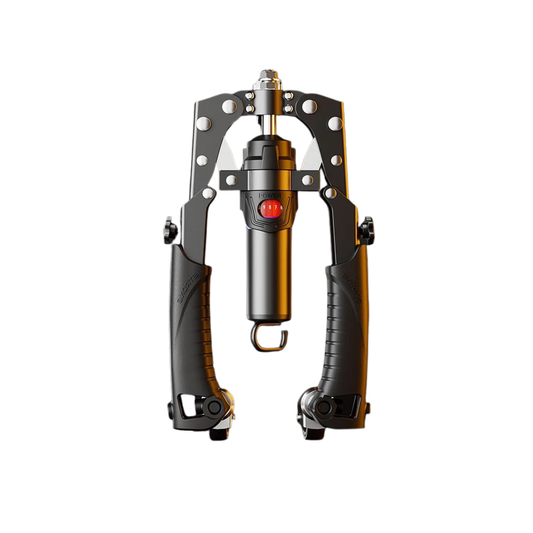 Hydraulic Arm and Chest Expander with Rolling Wheel