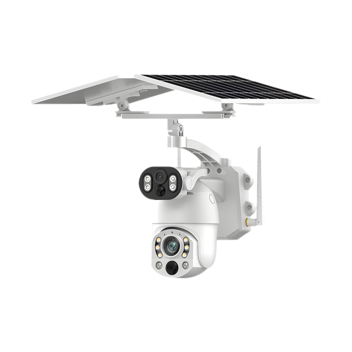 4K Solar Dual-Lens PTZ Security Camera 10MP WiFi