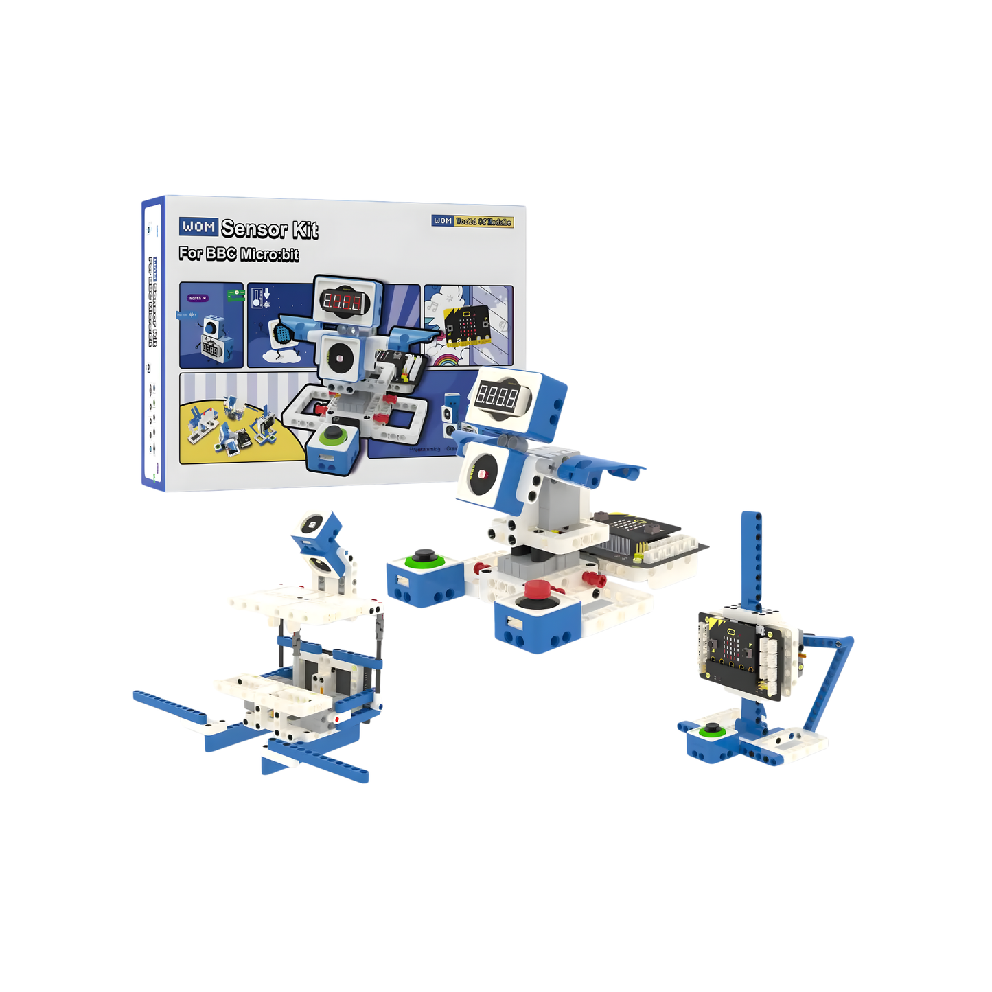 21-in-1 Robotics Kit DIY Electronic Sensor STEM Toy