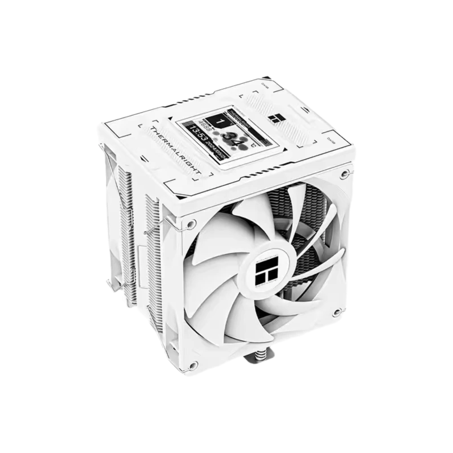 Thermalright High Performance 120mm CPU Cooler LCD White