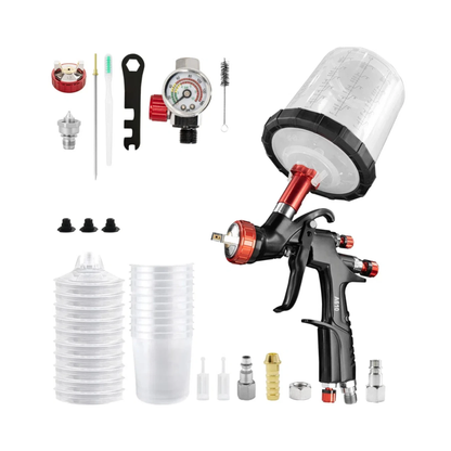 LVLP Spray Gun 1.7mm Nozzle Automotive Paint Air Tool