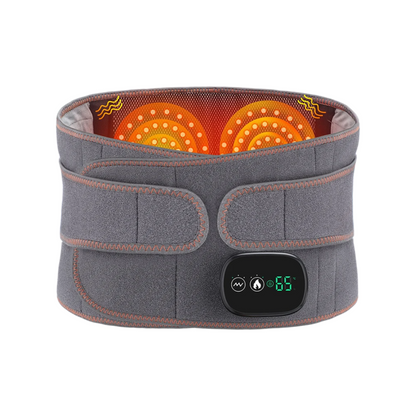 Hot Compress Back Belt with Adjustable Airbag Support