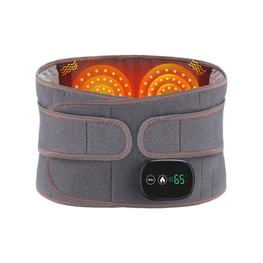 Hot Compress Back Belt with Adjustable Airbag Support