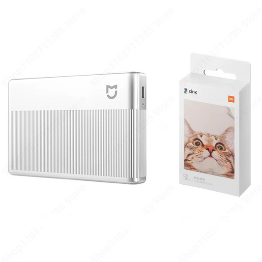Xiaomi Mijia Pocket AR Photo Printer Plus 50 Adhesive ZINK Sheets