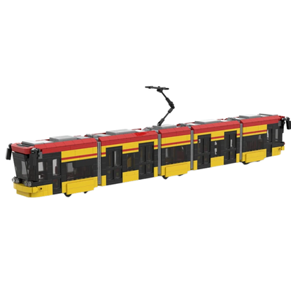 ST6063-1264PCS Train Model Building Blocks DIY Creative Toy Set
