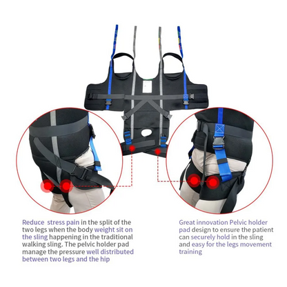 XL Pelvic Support Hoist Sling for Safe Standing