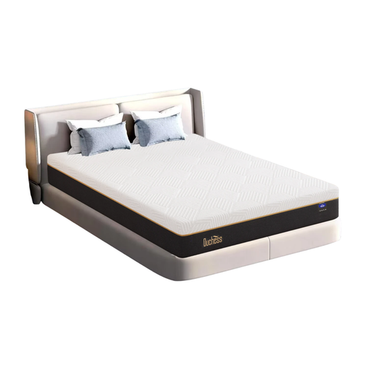 King Single Memory Foam Mattress EuroTop No Spring