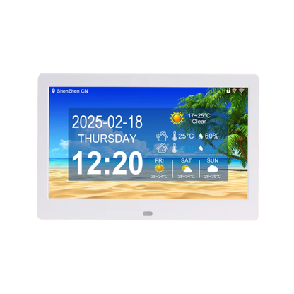 10.1 Inch WiFi Smart Calendar Clock with Weather Forecast
