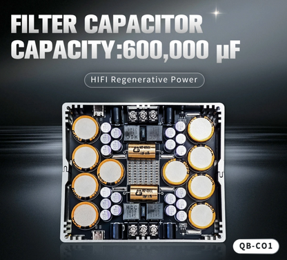 Hi-Fi CNC Regenerative Power Filter for Audio Amplifiers