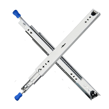 28" Full Extension Drawer Runners Locking Rail Slides