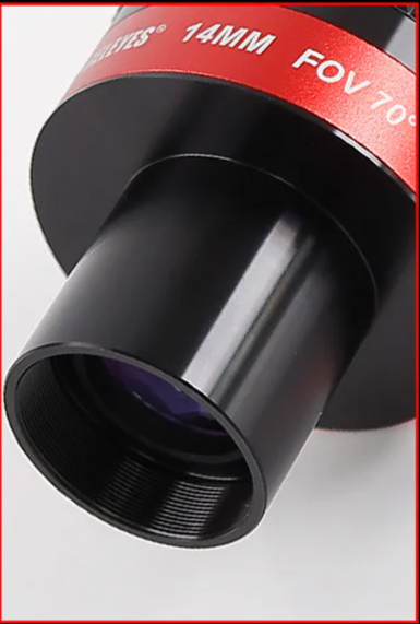 Wide Angle 14mm Telescope Eyepiece High-Power Optics