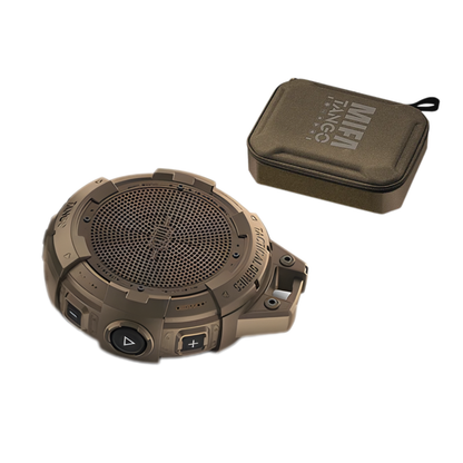 Rechargeable Shockproof Bluetooth Speaker Waterproof 25-Hour Battery Brown