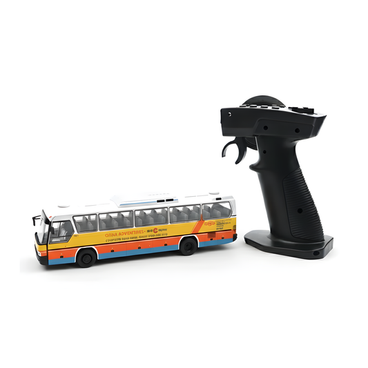 Remote Control Electric Simulation Bus Model Car Alloy Body