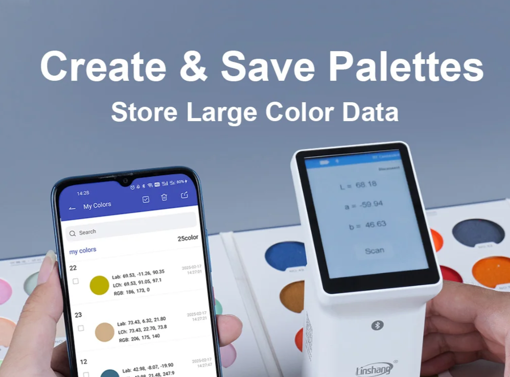 Portable Digital Colorimeter for Car Paint Matching
