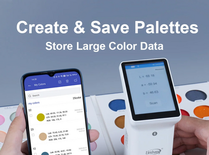 Portable Digital Colorimeter for Car Paint Matching