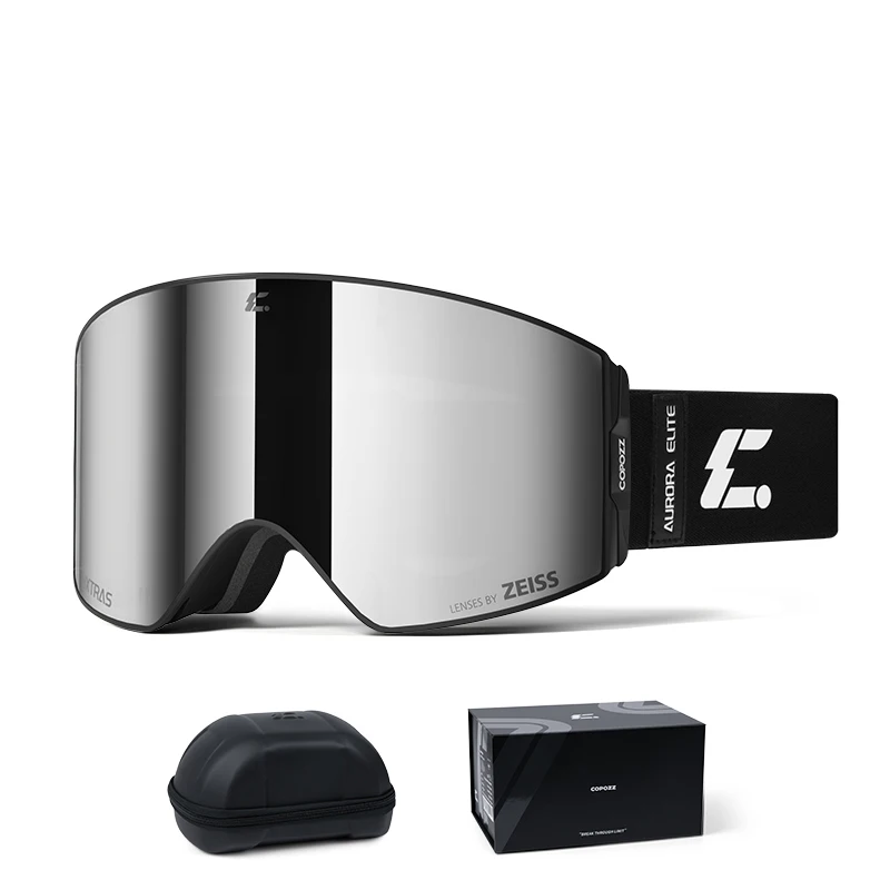 Magnetic Ski Goggles with UV400 Anti-Fog Lens