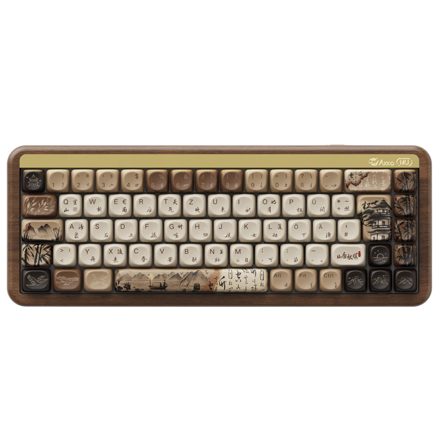 ISO-UK/DE Wireless RGB Mechanical Gaming Keyboard