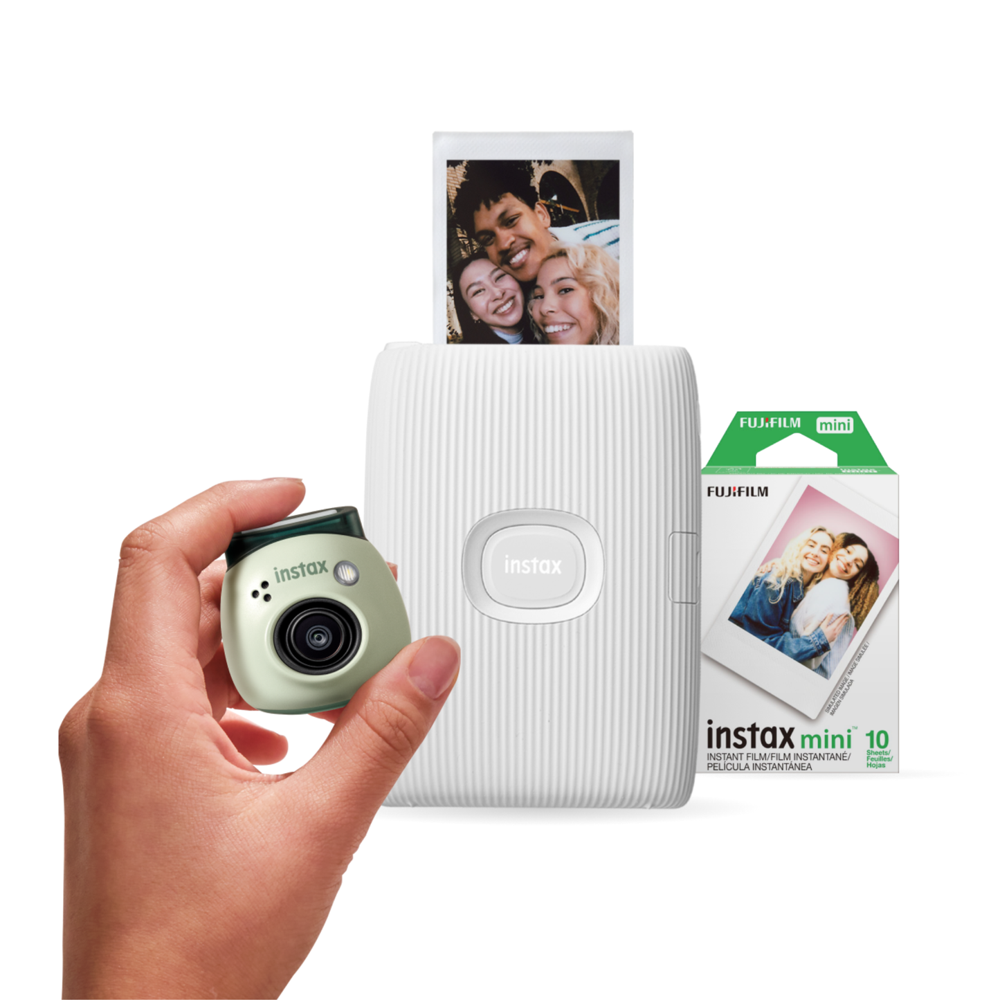 Mini Portable Smart Camera Cute Instant Photo Device Green