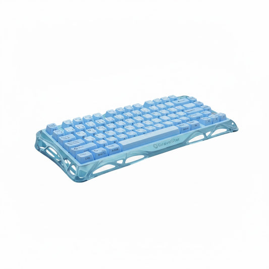 Blue Gaming Keyboard Wired/Bluetooth RGB Mechanical