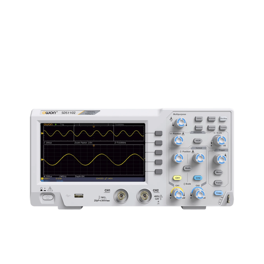 Desktop Digital Oscilloscope 100MHz 1GS/s Dual Channel