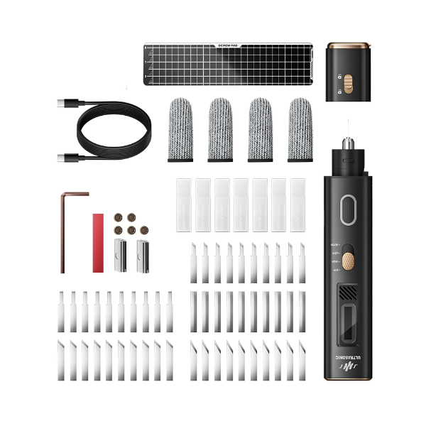 40KHz Ultrasonic Cutter Polisher Pro Kit with OLED Display