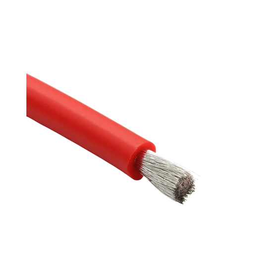 Flexible 14AWG Silicone Copper Electrical Cable Red