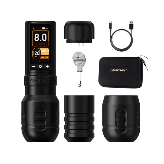 Wireless Tattoo Pen 4.0 and 3.5mm Stroke 2400mAh