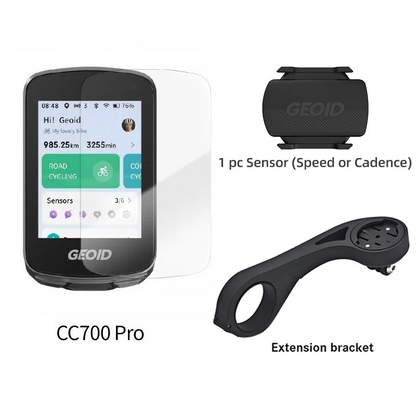 Portable GPS Bike Computer 2.8 Inch Touchscreen with Speed Sensor