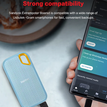 2TB E61 High Speed Portable Solid State Drive for Backup