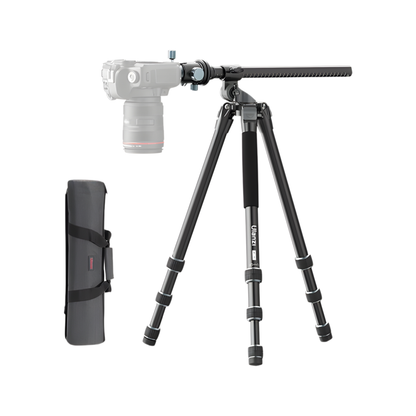 Extendable Professional Aluminum Camera Tripod 360 Degree Rotation