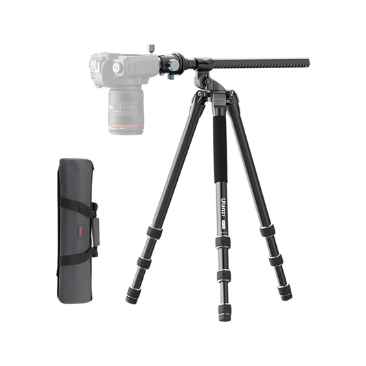 Extendable Professional Aluminum Camera Tripod 360 Degree Rotation