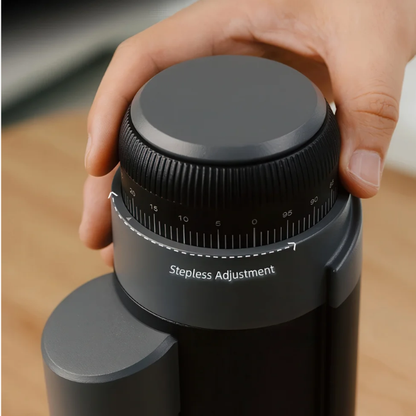 Portable Electric Coffee Grinder Travel Set 50mm Burr