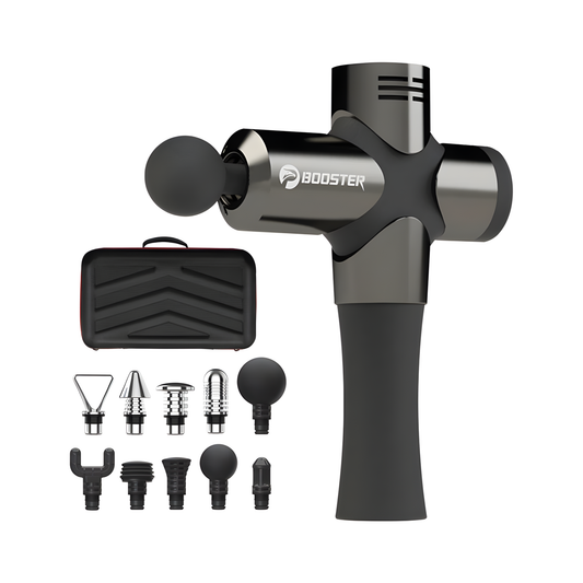 Cordless Percussion Body Massager with 10 Massage Attachments