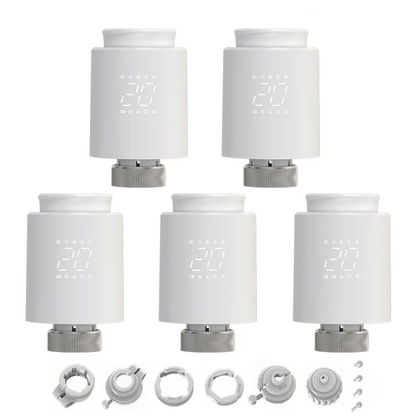 ZigBee TRV 5 Pack Tuya App and Alexa Compatible