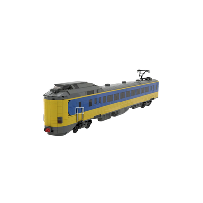 ST1287-1089PCS Educational Train Model Construction Bricks Kids Gift