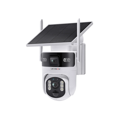 Dual Lens 8MP Solar WiFi CCTV Camera