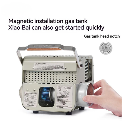 Compact Outdoor Camping Stove with Heating Function
