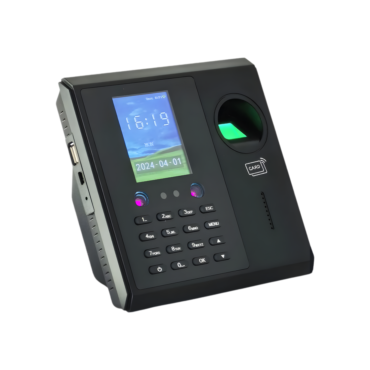 Smart Face Recognition Time Clock with ID Access Control