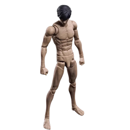 Scale Military Figure Full Set with Flexible Body