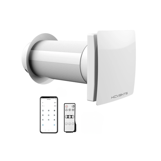 WiFi Enabled Smart Ventilation Unit with Heat Recovery Function