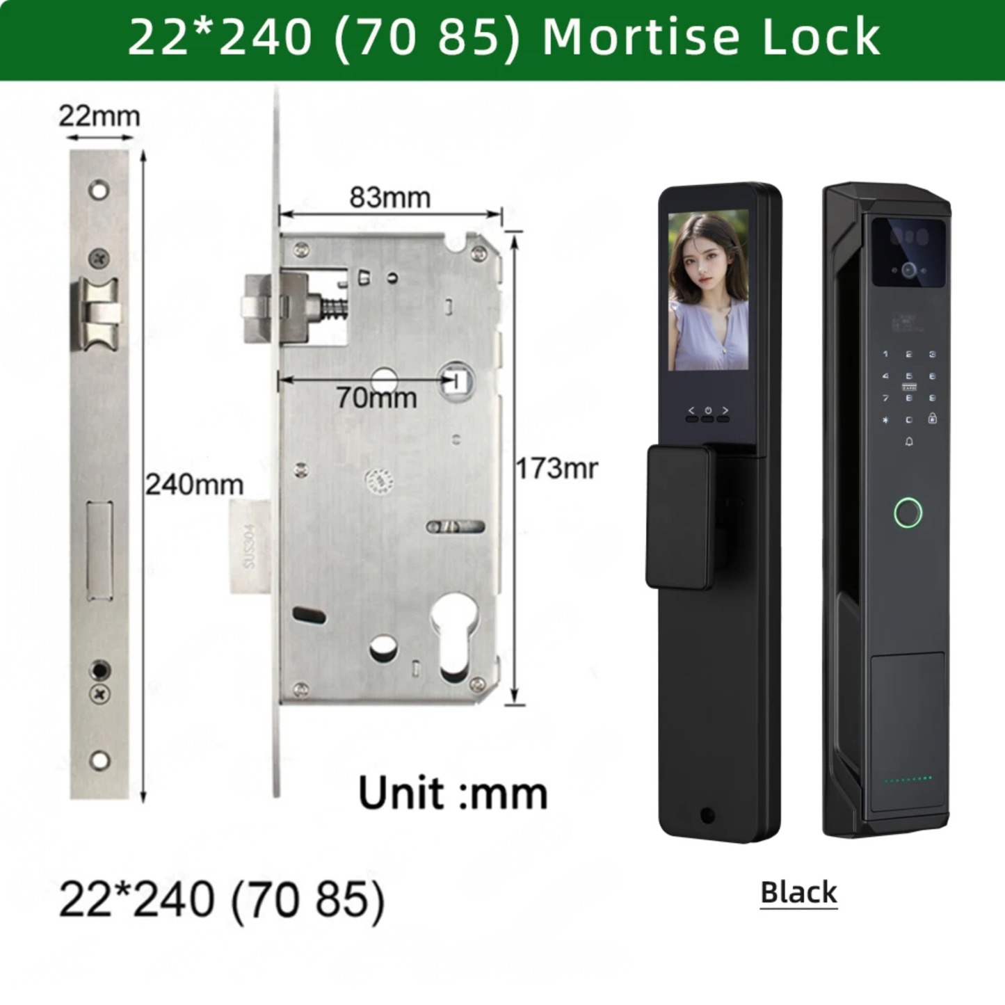 Remote-Controlled Automatic Lock with Visual Cat Eye